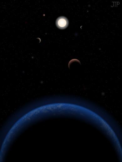 الكواكب أصغر و أبرد من النجوم
