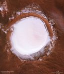 KOROLEV CRATER الفوهة الجليدية على كوكب المريخ